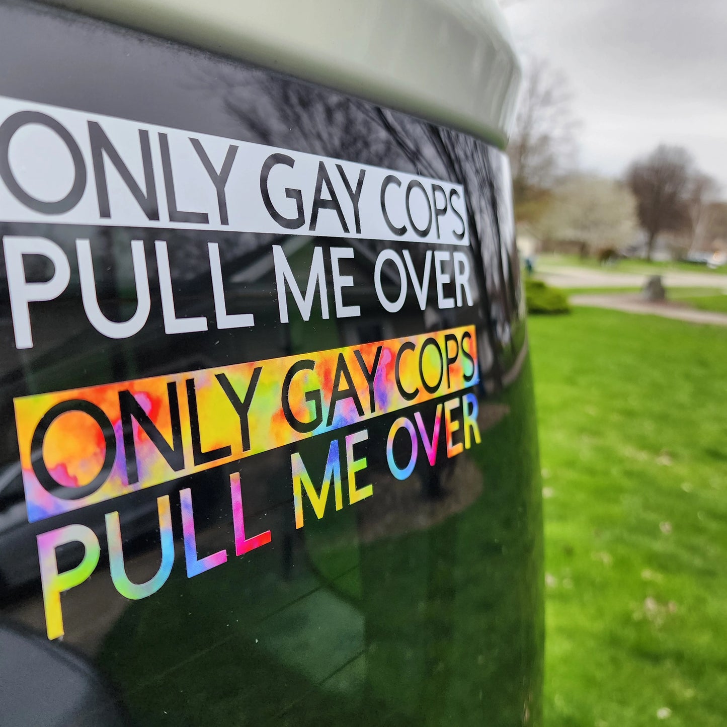 Only Gay Cops Decal